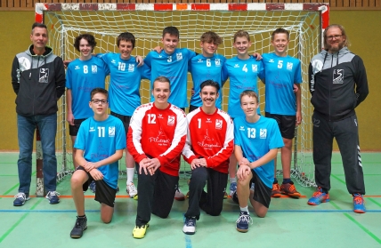 männliche B-Jugend der SKV Rutesheim