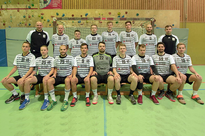 Die 1. Herrenmannschaft der Rutesheimer Handballer